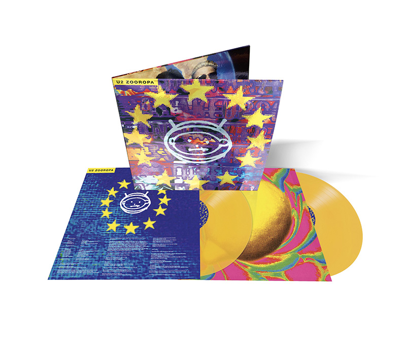 U2、『ZOOROPA』30周年を祝してシングル「レモン」のリミックスEPが配信リリース、初めてストリーミングが可能に。