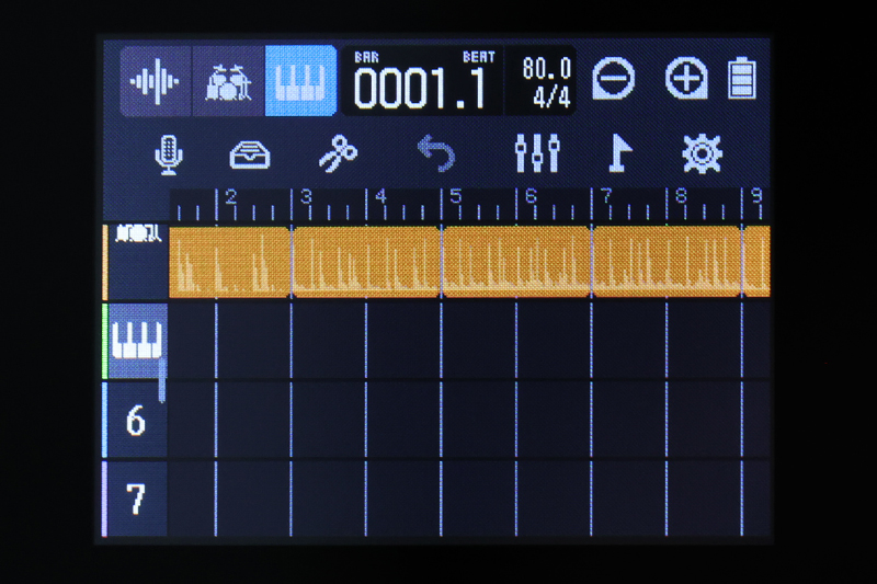 ZOOM R12・写真活用法A_7-1_シンセ