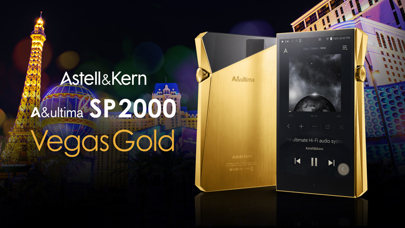 「A&ultima SP2000」の限定カラー「Vegas Gold」