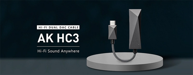 Astell&Kern、新たなポータブルUSB-DAC「AK HC3」をリリース！（ユーザーからの要望が多かった3.5mm4極マイク入力に対応）
