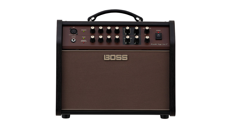 ローランド、BOSS「Acoustic Singer Live LT」をリリース！（アコースティック・ギター／ボーカル用アンプ「Acoustic Singerシリーズ」の最新モデル）