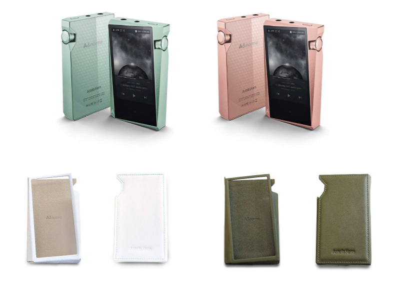 Astell&Kern、「A&norma SR15」のカラーバリエーションモデル、『Ice Mint / Peach Blossom』専用ケースの新色リアルレザーモデルを同時発売