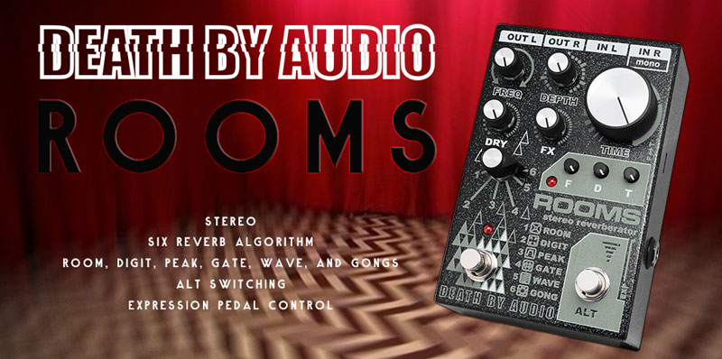 DEATH BY AUDIO「ROOMS」