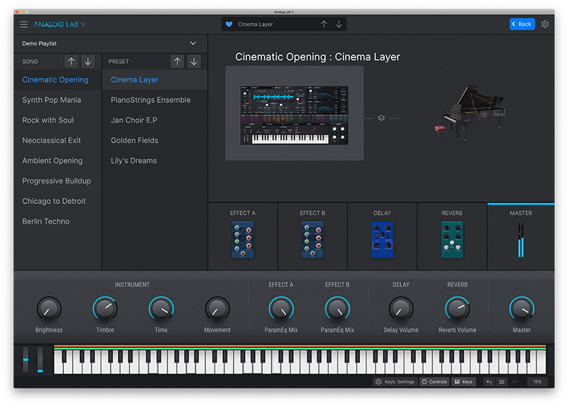 Arturia「Analog Lab V」