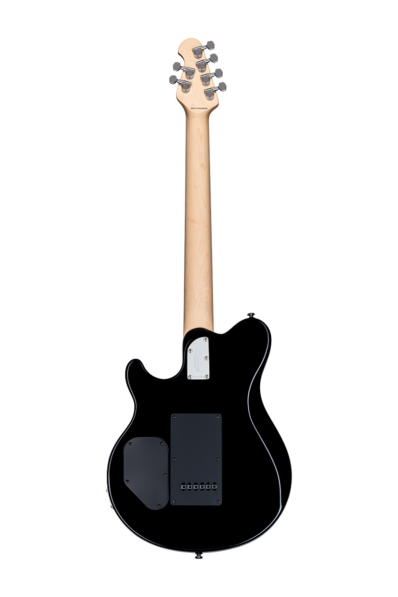 Sterling by Music Man「AXIS FLAME MAPLE TOP」(Neptune Blue)