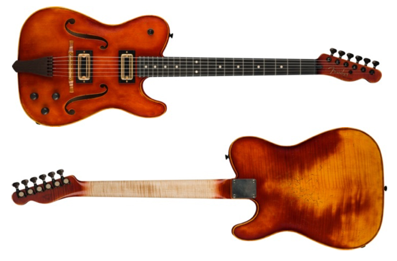 伝説的ヴァイオリン「ストラディヴァリウス」がエレキギターとして生まれ変わる! 『LIMITED EDITION VIOLINMASTER TELECASTER® RELIC®』