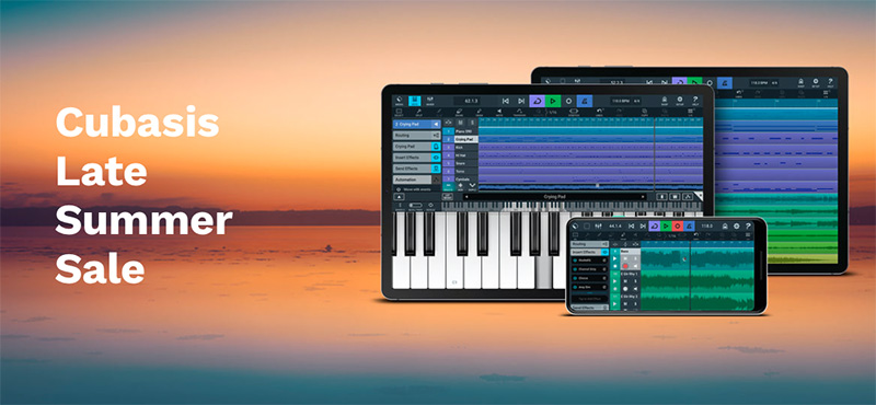スタインバーグ、「Cubasis 3」サマーセールを実施!