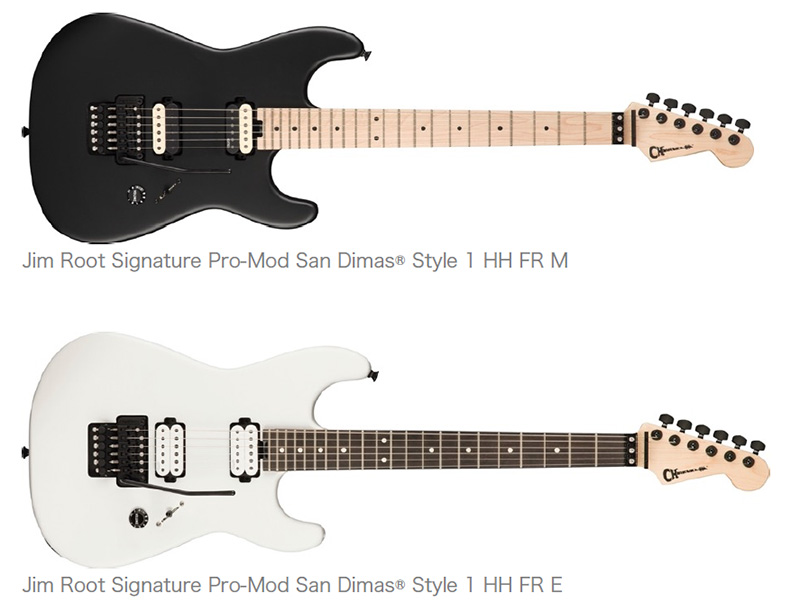 フェンダーミュージック、ジム・ルートのCHARVEL®シグネイチャーギター「Jim Root Signature Pro-Mod San Dimas® Style 1」をリリース！