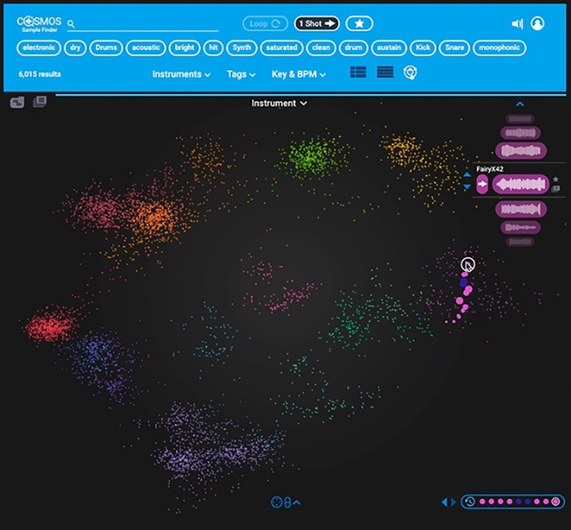 COSMOS Sample Finder