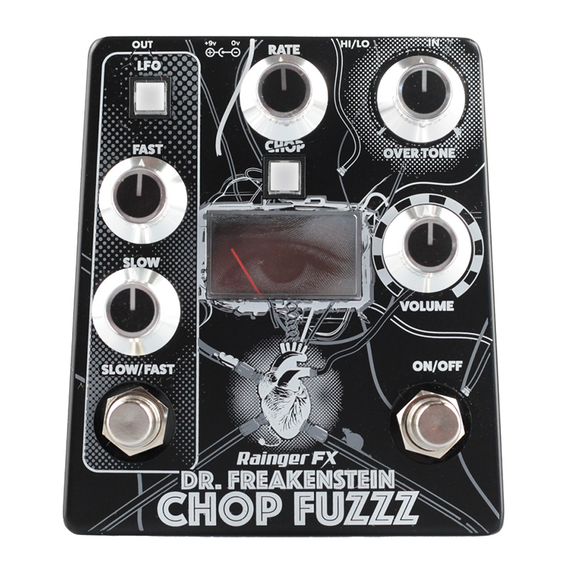 アンブレラカンパニー、Rainger FX 「Dr. Freakenstein Chop Fuzzz」をリリース！（超マッドでドープ。感性が爆発するエクストリーム・ファズ）