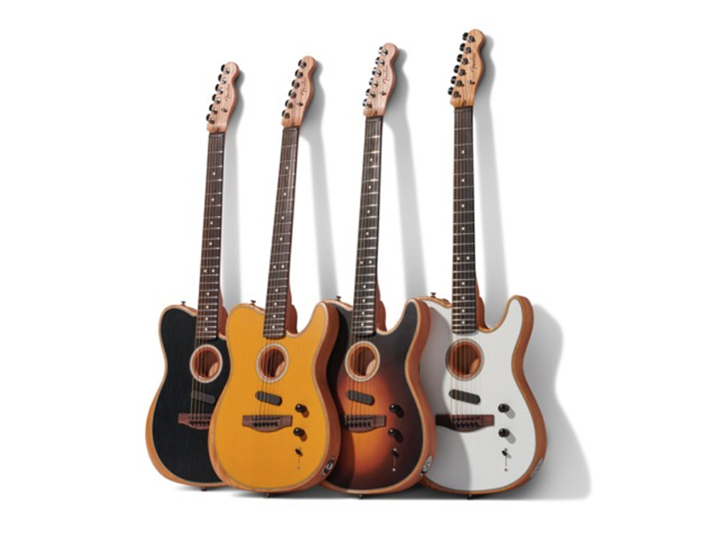 フェンダーミュージック、「ACOUSTASONIC® PLAYER TELECASTER®」をリリース！（アコスタソニック・シリーズに手に取りやすいハイブリッドなギターが登場）