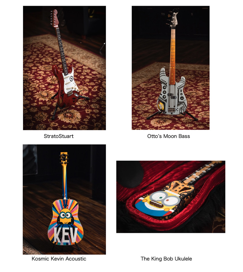 『FENDER® x MINIONS: RISE OF GRUコレクション』