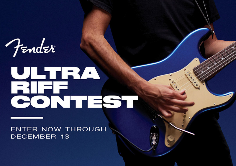 「FENDER ULTRA RIFFコンテスト」開催！