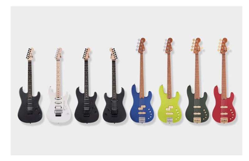 「CHARVEL」の『PRO-MODシリーズ』より新製品8機種