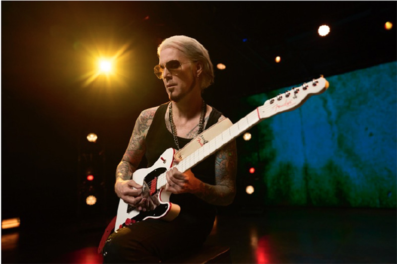 フェンダー、シュレッドギタリストJohn 5 シグネイチャーギター「John 5 Ghost Telecaster®」とアクセサリーをリリース！