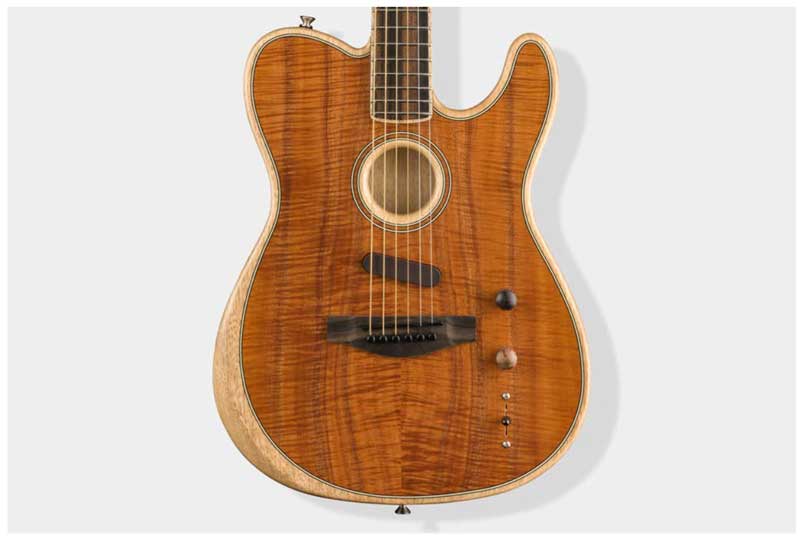 「AMERICAN ACOUSTASONIC TELECASTER KOA」