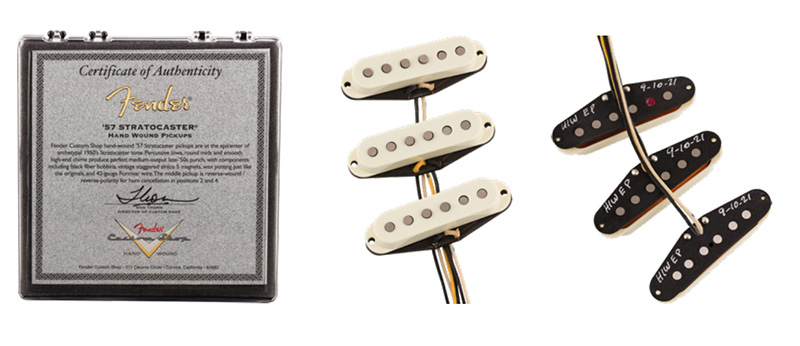 Custom Shop Hand-Wound ‘57 Strat® Pickup Set