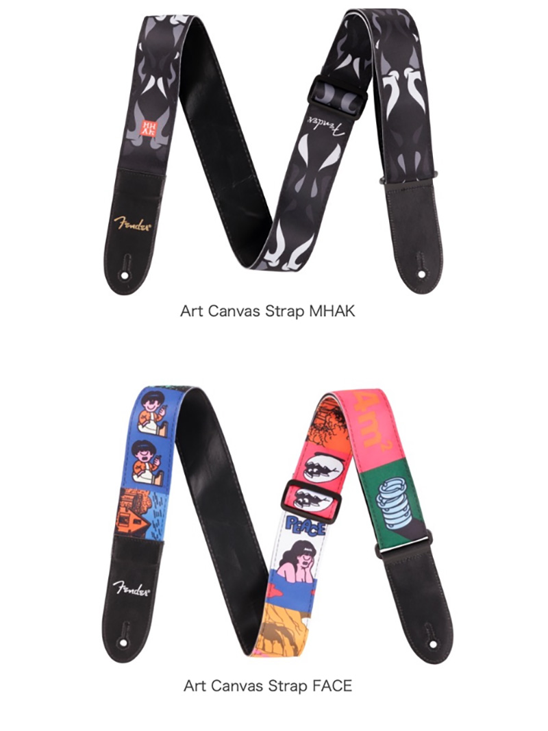 Art Canvas Strap MHAKとArt Canvas Strap FACE