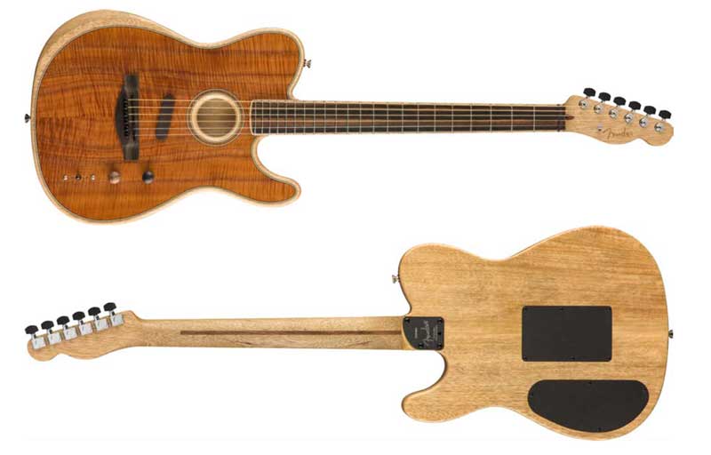 「AMERICAN ACOUSTASONIC TELECASTER KOA」