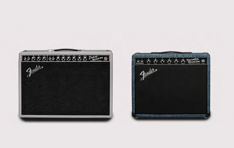 「ʼ65 DELUXE REVERB」と「’65 PRINCETON REVERB」