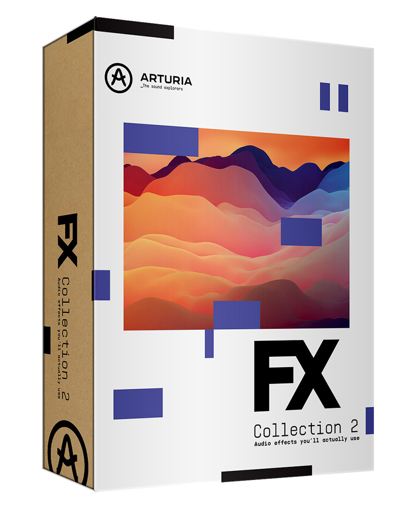 コルグ、Arturia「FX Collection 2」をリリース！（ビンテージのコンプ、EQ、揺らし系エフェクトを新追加）