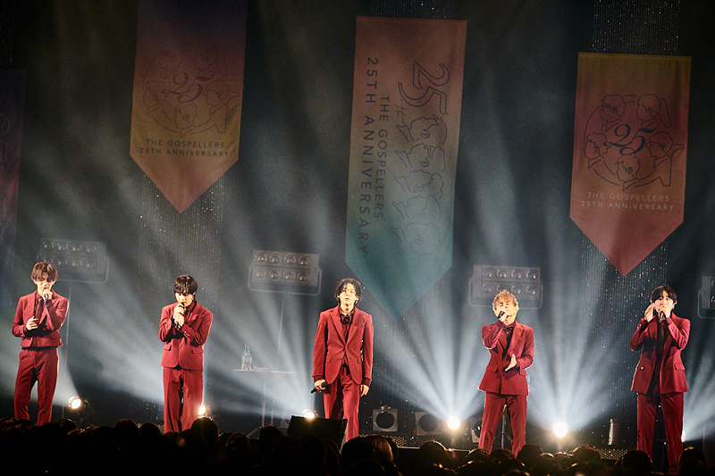 ゴスペラーズ、トリビュートイベント『ゴスペラーズ 25th Anniversary tribute live 〜BOYS meet HARMONY〜』で総勢37名の盛大なセッション！