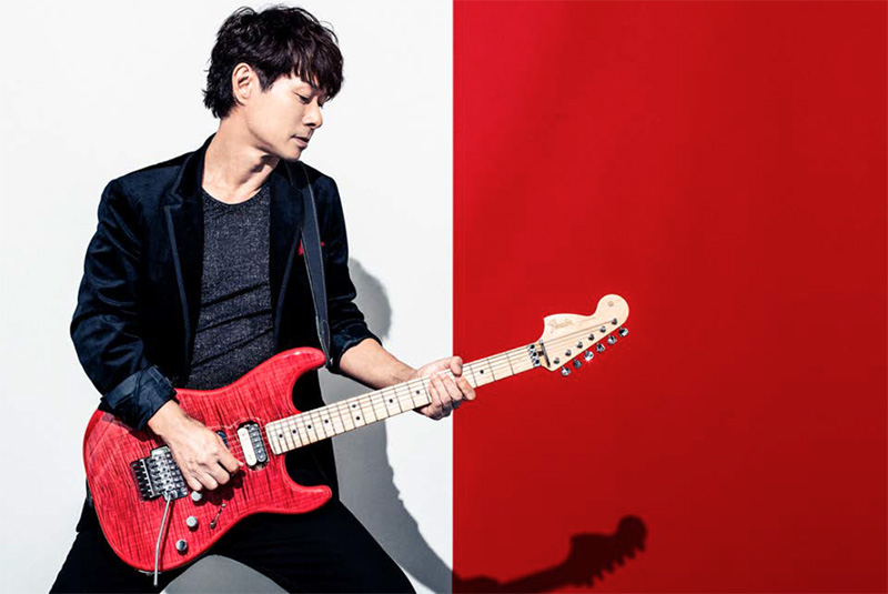 春畑道哉(TUBE)シグネイチャーモデル「MICHIYA HARUHATA STRATOCASTER® TRANS PINK」
