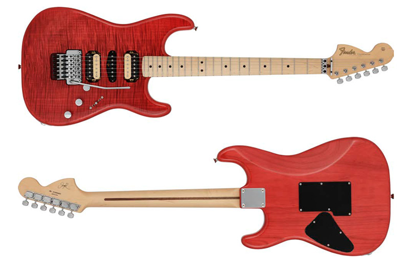 春畑道哉(TUBE)シグネイチャーモデル「MICHIYA HARUHATA STRATOCASTER® TRANS PINK」