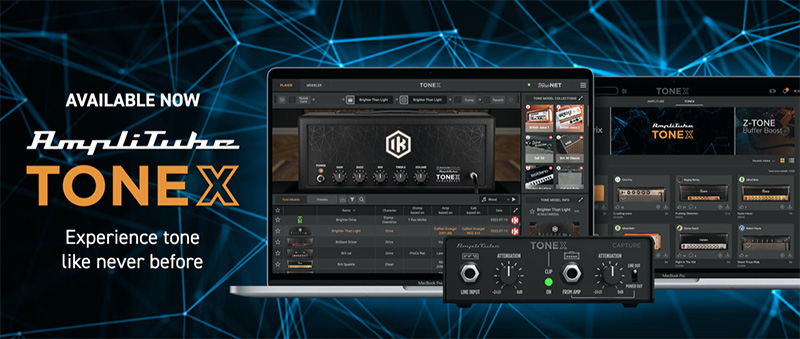 IK Multimedia「AmpliTube TONEX」