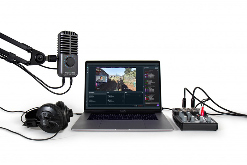 IK Multimedia、「iRig Stream Mic Pro」をリリース！（プロフェッショナルなライブ配信、コンテンツ制作に、コンパクトな1台で対応）