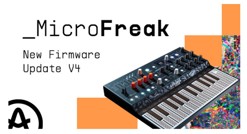 Arturia 「MicroFreak」の最新ファームウェア・アップデートV4