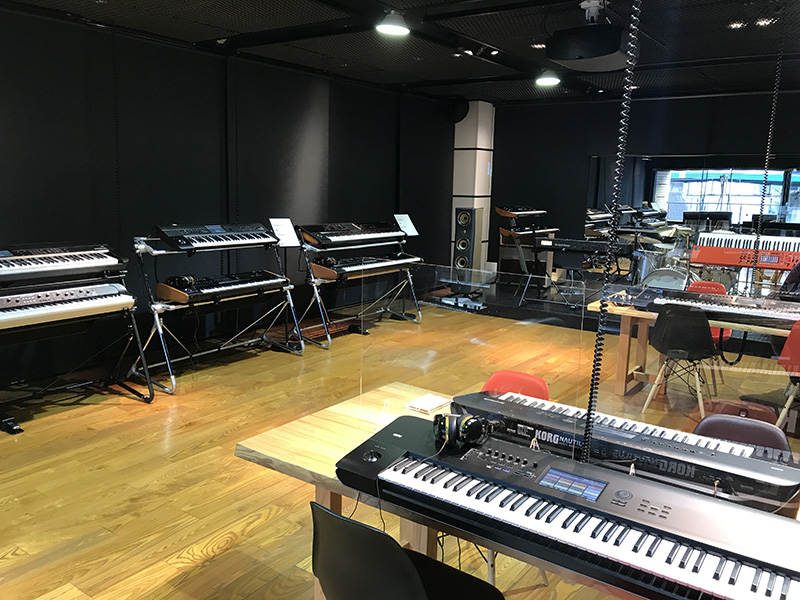 「KORG EXPERIENCE LOUNGE SHIBUYA」