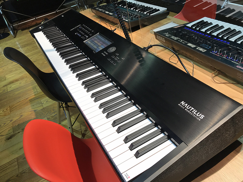 「KORG EXPERIENCE LOUNGE SHIBUYA」コルグ、史上最強にして、唯一無二のミュージック・ワークステーション「NAUTILUS(ノーチラス)」をリリース!