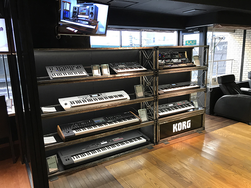 「KORG EXPERIENCE LOUNGE SHIBUYA」