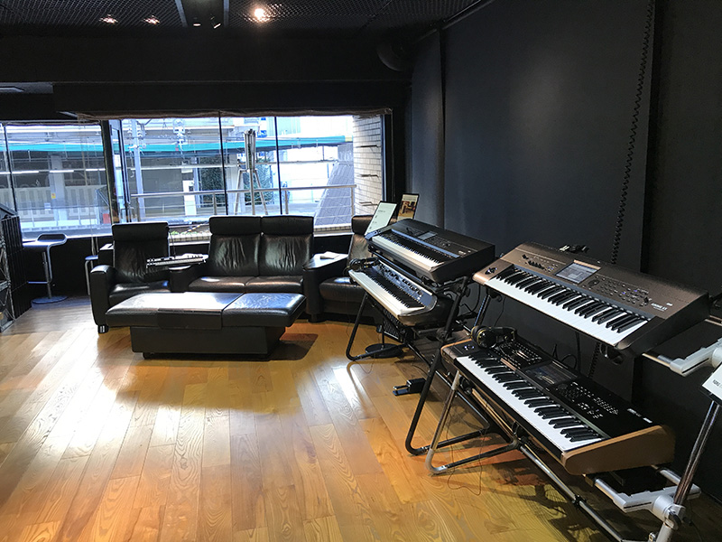 「KORG EXPERIENCE LOUNGE SHIBUYA」