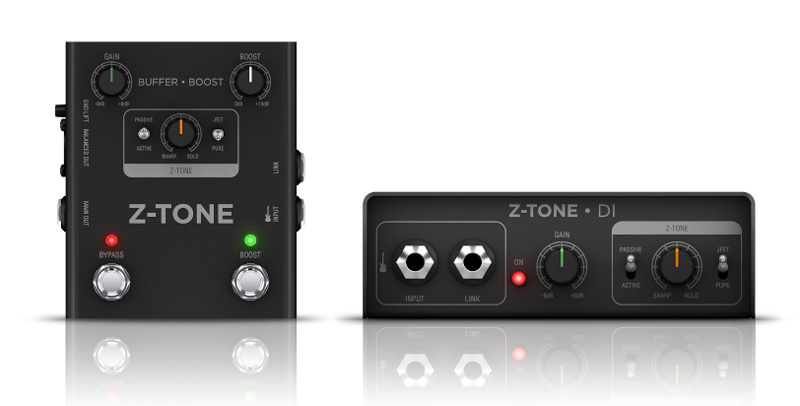 IK Multimedia「Z-TONE Buffer Boost」と「Z-TONE DI」