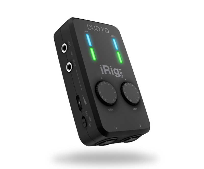 IK Multimedia、「iRig Pro Duo I/O」をリリース！（iPhone、iPad、Mac/PC対応の2チャンネル・モバイル・オーディオMIDIインターフェース）