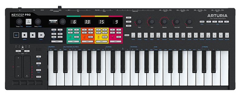 Arturia「KeyStep Pro Black Edition」
