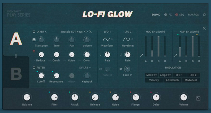 Native Instruments「LO-FI GLOW」