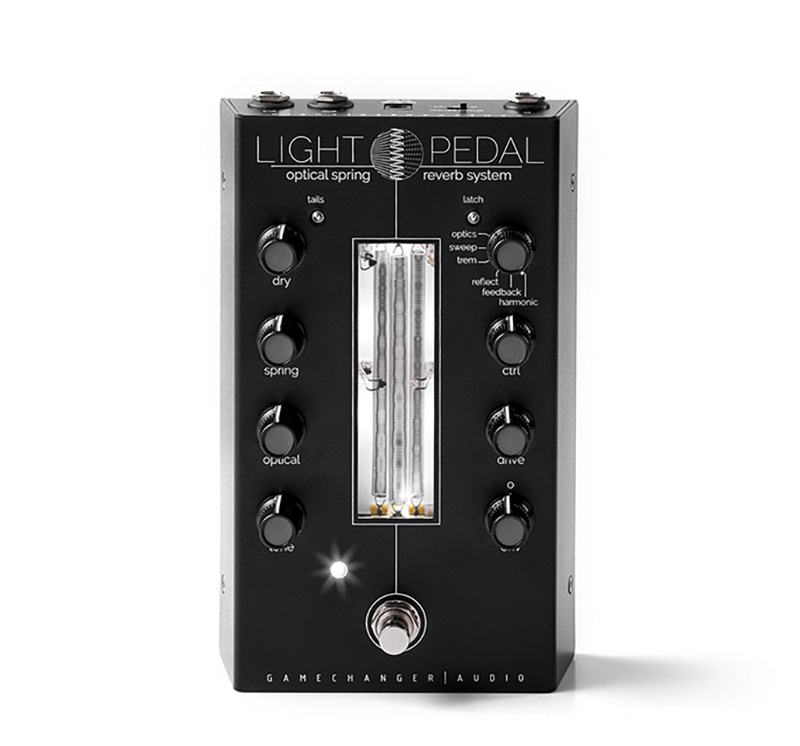 メディア・インテグレーション、GCA「Light Pedal」の予約を開始！（世界初のアナログ光学式スプリングリバーブ）