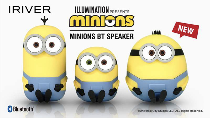 「Minions (ミニオンズ)」とのコラボシリーズ第1 弾モデルのBluetooth スピーカー『MINIONS BT SPEAKER』に「Otto (オットー)」モデルを追加