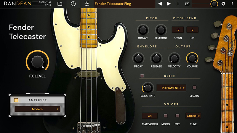 Tracktion「Dan Dean Essential Bass Collection」