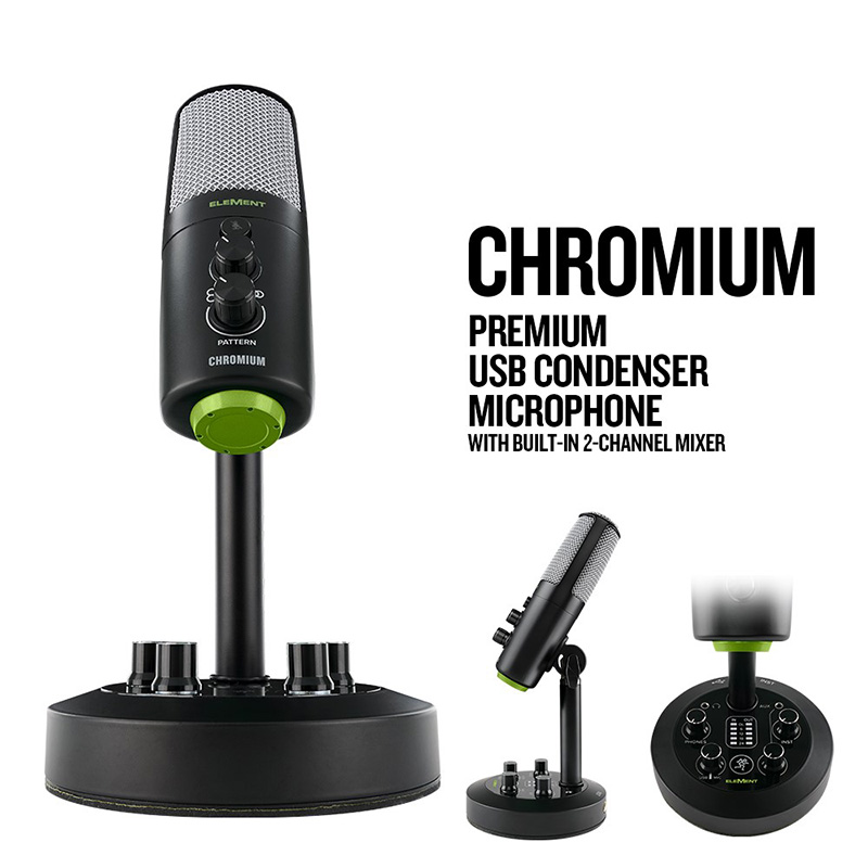 「Chromium 2chミキサー内蔵プレミアムUSBマイクロホン」
