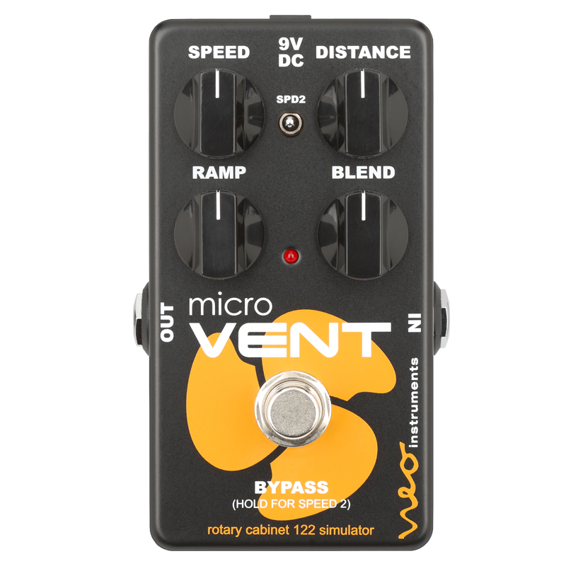 フックアップ、Neo Instruments「micro VENT」の2つのラインナップを