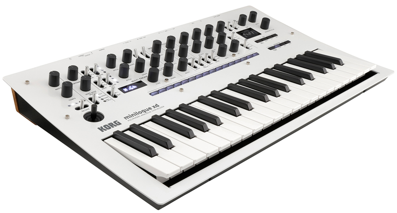 コルグ、「minilogue xd PW」を数量限定でリリース！（新世代アナログ・シンセサイザーにパール・ホワイトの新色が追加）