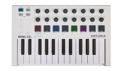 Arturia MiniLab MkII（MIDIコントローラー）