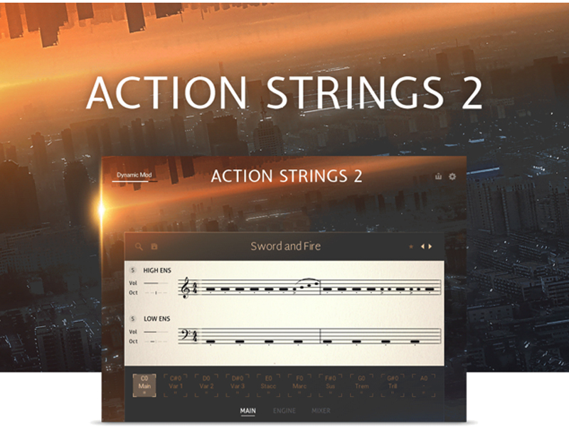 Native Instruments「ACTION STRINGS2」