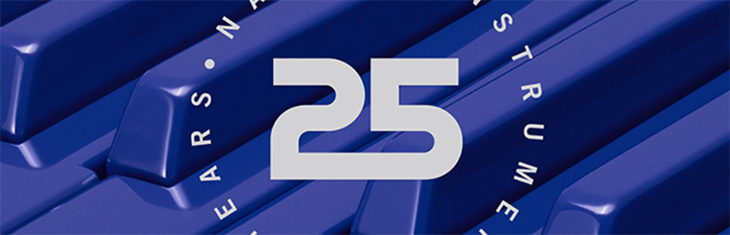 Native Instruments、創業25周年を記念して限定版ハードウェアと新しい無償インストゥルメントをリリース!