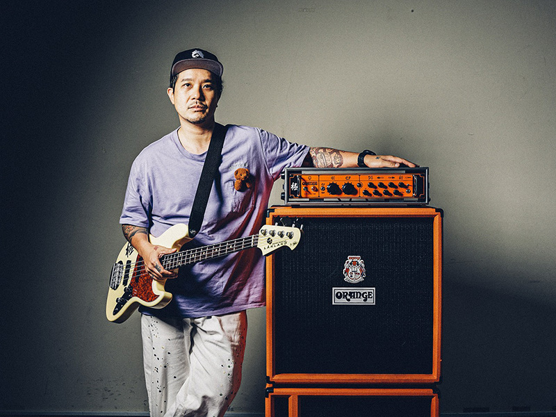 日向秀和（ひなっち）モデルのアンプヘッド、OrangeAmps「4 Stroke 500 LTD HINATCH “極”」がリリース！