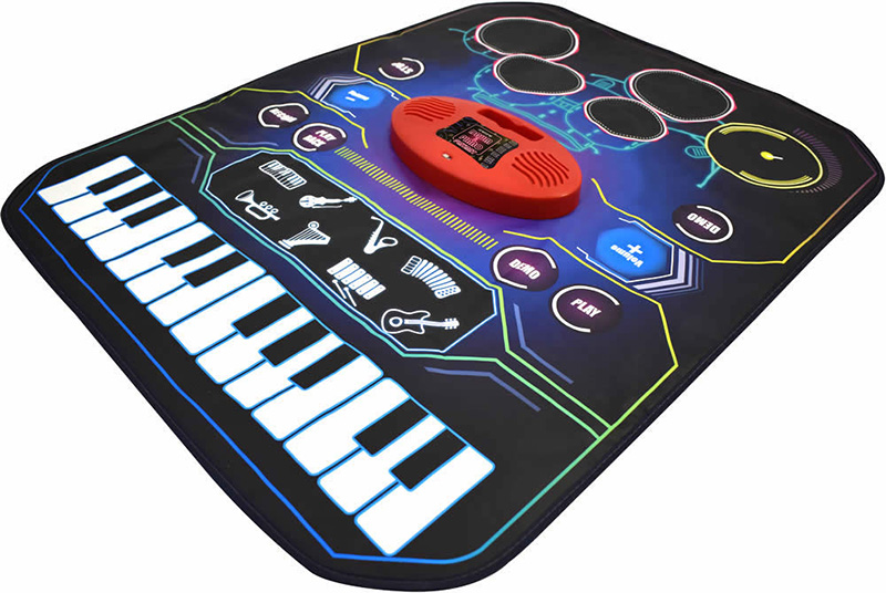 onetone「OTSPM-01DR」 ピアノとドラムが一緒に楽しめる簡単で楽しいドラム&ピアノサウンドマット
